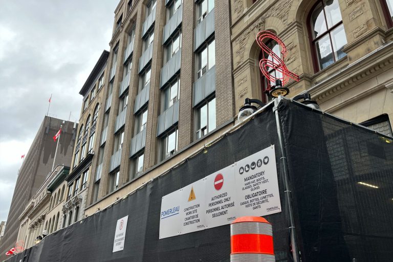 Public Services and Procurement Canada says construction for the Block 2 redevelopment project will last until the early 2030s. Photo by Zenith Wolfe.
