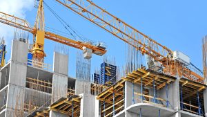 Home construction crane