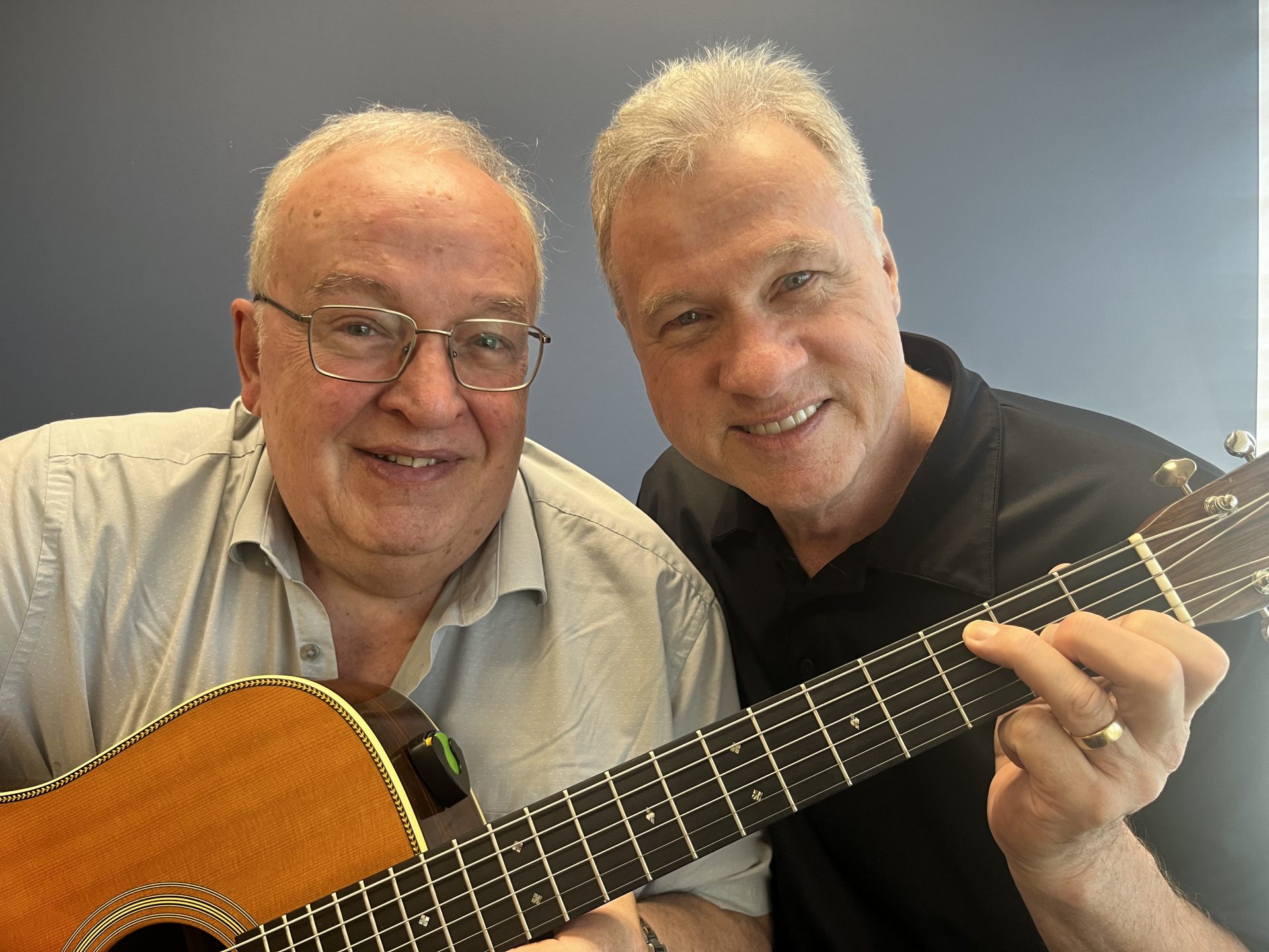 Doug Smyth (right) and Gary Boyd have been playing together since 1977. (Supplied)