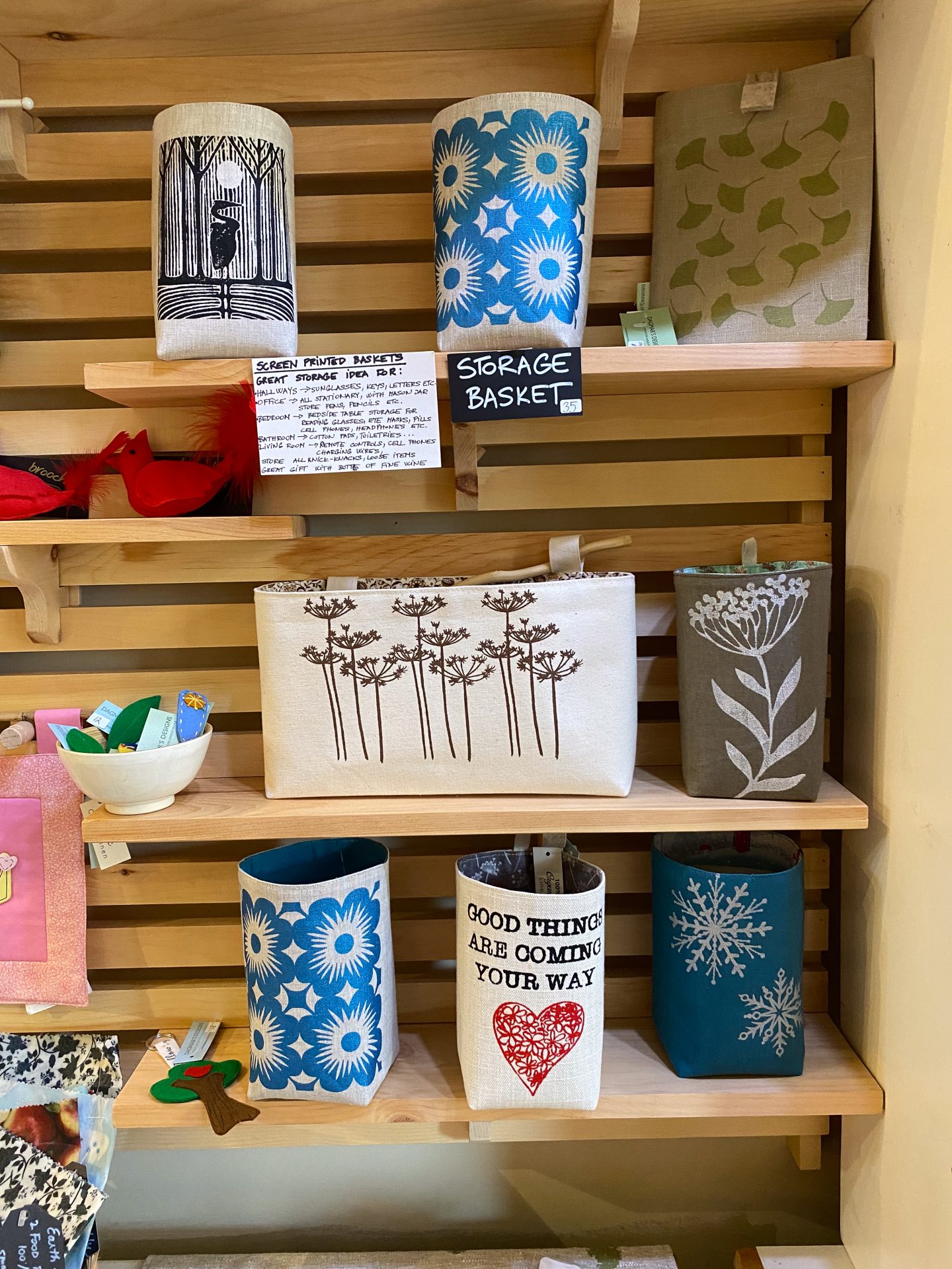 Riverguild Fine Crafts has been selling locally handcrafted items since 1977. Photo by Laura Byrne Paquet.