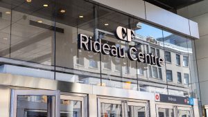 Rideau Centre stock image