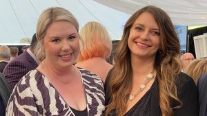 Sarah Vandenbelt and Ashley Hopkins