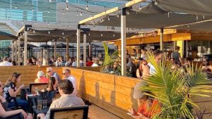 Tavern patio