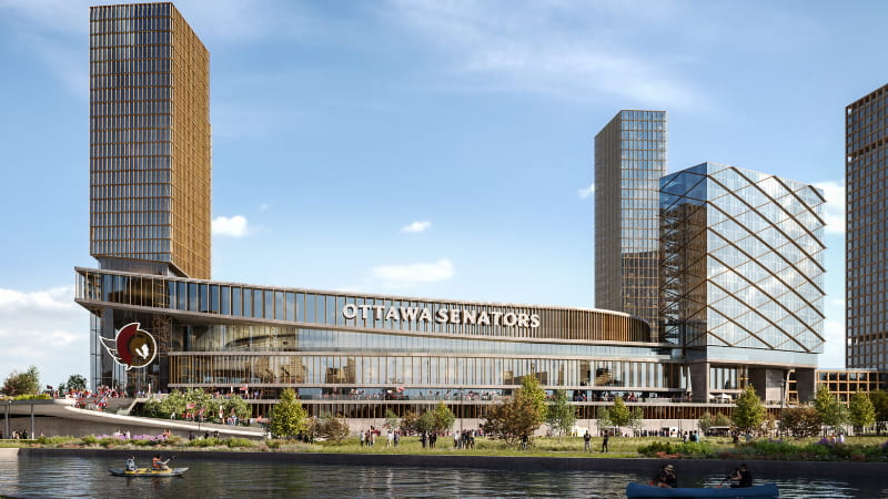 Ottawa Sens building LeBreton arena